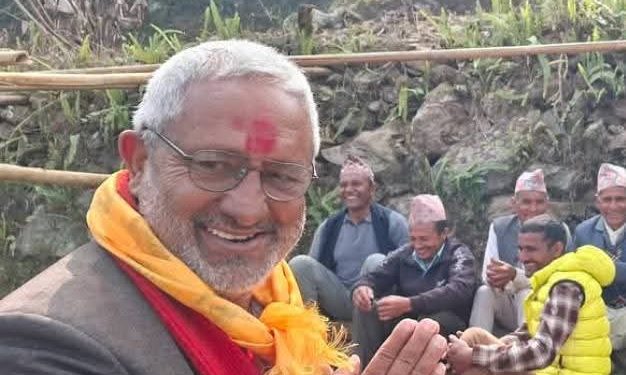 रामेछापका पूर्व पार्टी सभापति रामचन्द्र खड्का कांग्रेसको केन्द्रीय सदस्य बन्ने